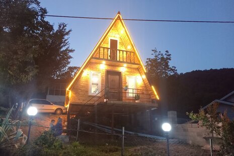 کلبه سوئیسی دوبلکس تکخواب مهرسام در ماسال