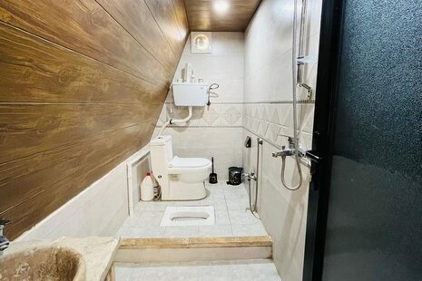 کلبه سوئیسی مبله دوبلکس جکوزی دار تک خواب در شیرگاه