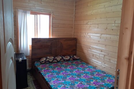 کلبه چوبی سبز صادق در ماسال