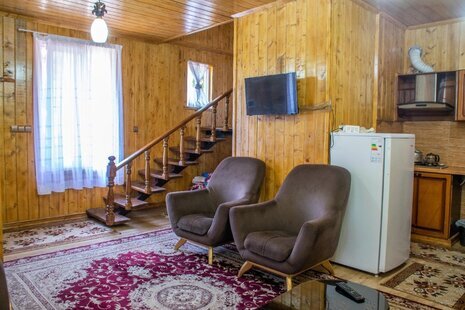 کلبه چوبی دوبلکس در ماسال