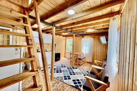 کلبه مبله دوبلکس تکخواب حسام در ماسال