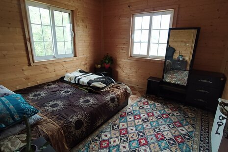 کلبه چوبی دنج دو خواب مبله در ماسال