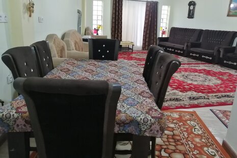 واحد آفتاب طبقه دوم ویلا روستا خشت سر