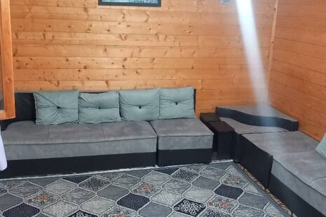 کلبه چوبی تکخواب مبله در ماسال