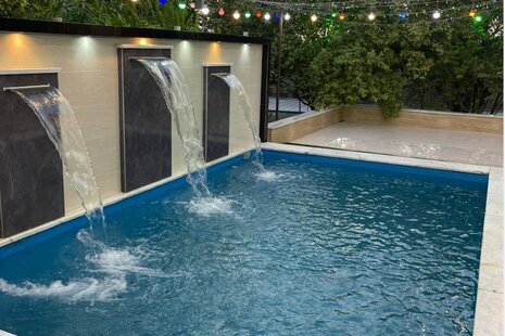 واحد استخردار دوخواب در طبقه اول ویلا رویایی پاکیزه در قشم