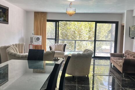 ویلا مبله دوخواب بادیه نشین در باغ بهادران