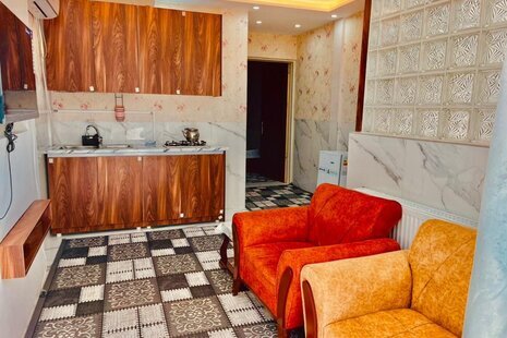 واحد مبله تک خواب 9 در هتل آپارتمان همدان