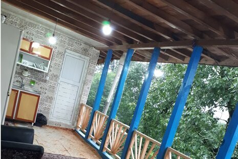 واحد تکخواب در طبقه اول ویلا ماسوله