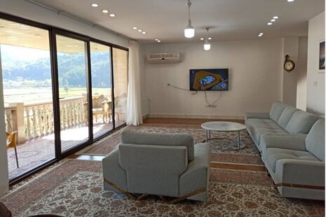 واحد مبله تکخواب در طبقه دوم ویلا در زیرآب