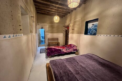 اتاق دریا در اقامتگاه بومگردی سوزا