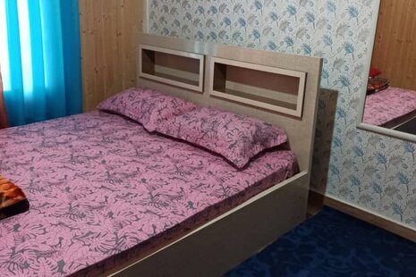 واحد چوبی دوخواب طبقه اول ویلا در ماسال