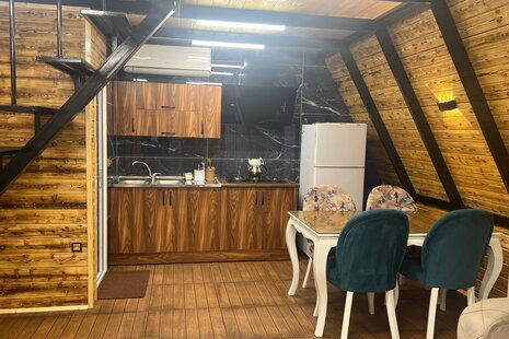 کلبه سوئیسی دوبلکس مبله تکخواب رویایی در چالوس