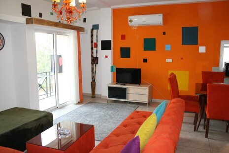 آپارتمان مبله دوخواب نارنجی در کیش