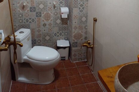 اتاق وارش در اقامتگاه بومگردی فومن