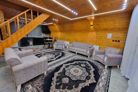 کلبه سوئیسی دوبلکس مبله دوخواب کاج در ماسال