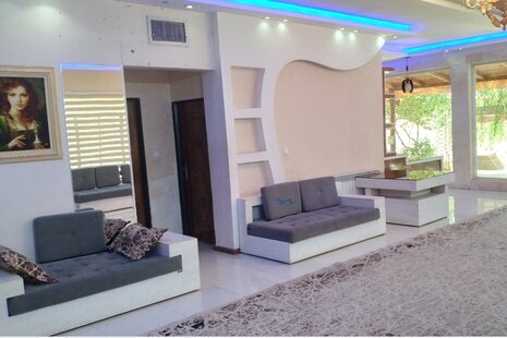 واحد استخردار سه خواب طبقه همکف ویلا آرامش در توس