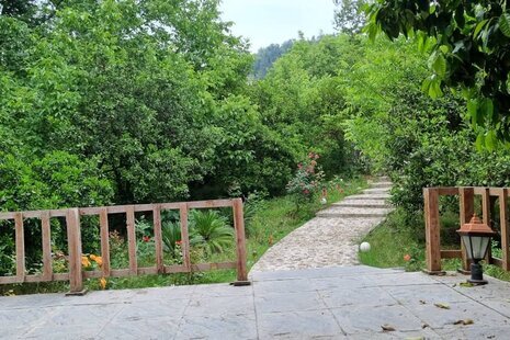 کلبه چوبی دوبلکس مبله در بابلکنار