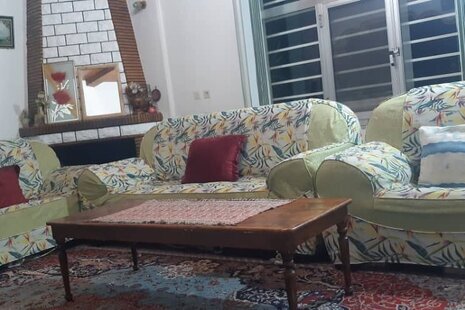 واحد مبله دو خواب در طبقه اول ویلا کلاردشت