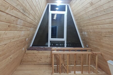 کلبه سوئیسی دوبلکس تکخواب در خمام