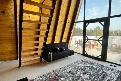 گلبه سوئیسی مبله دوخواب در فرح آباد