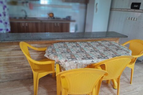 واحد مبله دوخواب در طبقه اول ویلا در رامسر