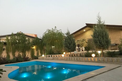 باغ ویلا دو خواب استخرابگرم در کردان