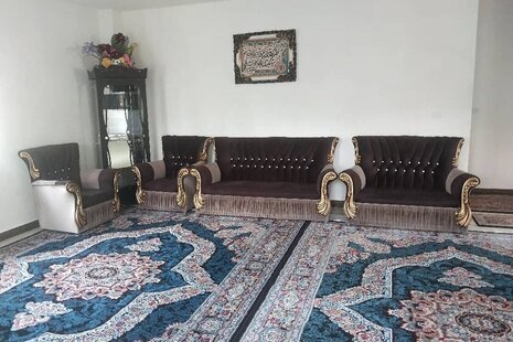 واحد دوخواب مبله در طبقه دوم ویلا فاطیما در فومن