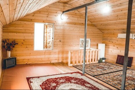 کلبه چوبی تکخواب در ماسال