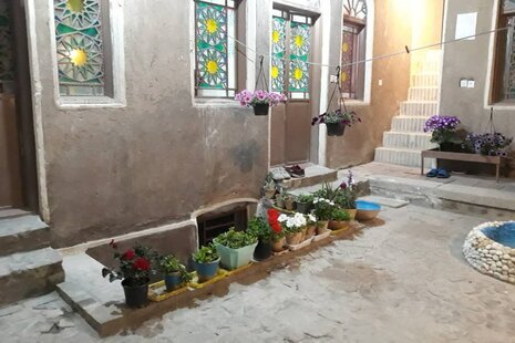 اتاق 2 تخته طبقه زیرهمکف در اقامتگاه بومگردی اصفهان