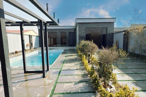 ویلا استخردار دوخواب مبله سهیلیه در ساوجبلاغ