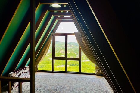 کلبه سوئیسی دوبلکس تک خواب  جکوزی دار شووا 2 در شیرگاه