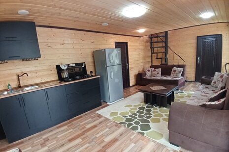 کلبه سوئیسی دوبلکس دوخواب خاتون در لاهیجان