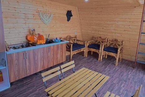 کلبه سوئیسی دوبلکس دو خواب در نور