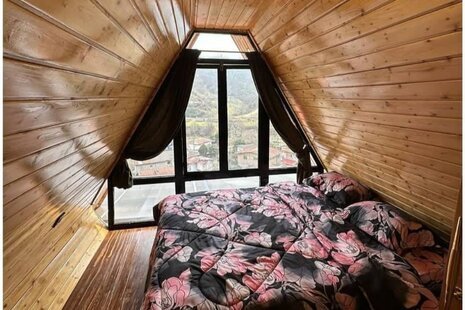 کلبه تریپلکس استخردار دوخواب در رامسر