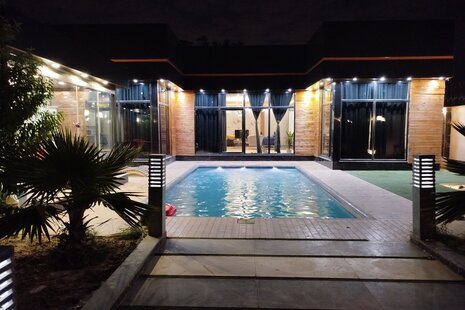 ویلا مبله استخردار سه خواب مستر در کردان