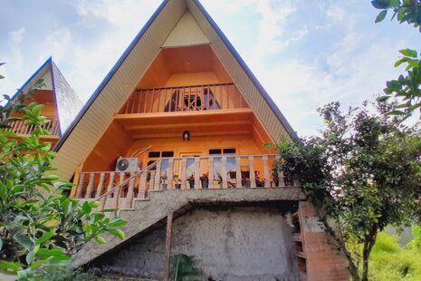 کلبه سوئیسی دوبلکس تکخواب لفور در بابل