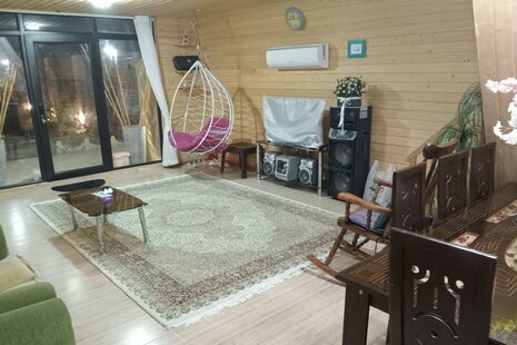 کلبه سوئیسی دوبلکس سه خواب شبهای سفید در رشت