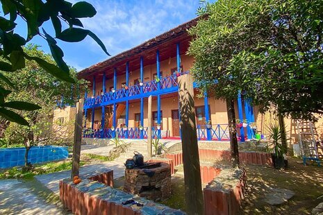 اتاق اشکانیان در اقامتگاه بومگردی گلوگاه