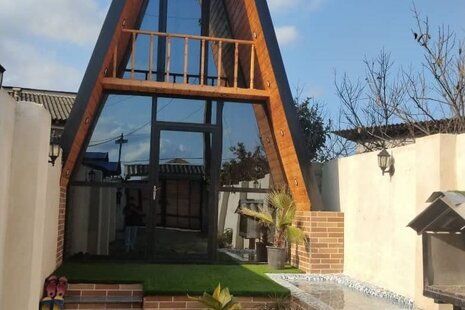 کلبه سوئیسی جکوزی دار دوبلکس 2 خواب اسپرلوس در شیرود