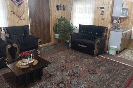 کلبه چوبی جنگلی تکخواب در ماسال