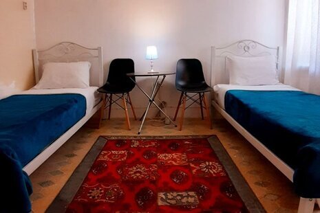 اتاق دو نفره در هاستل تهران