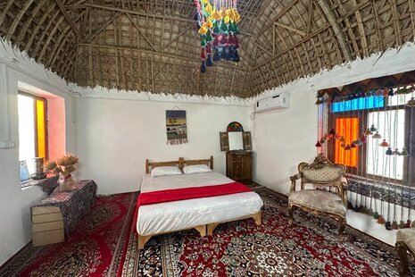 اتاق حیات در اقامتگاه بومگردی قشم