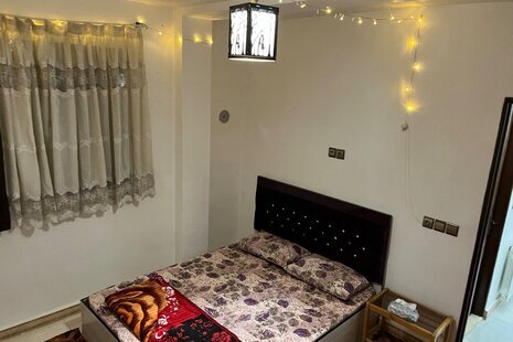 واحد مبله دوخواب در طبقه همکف ویلا در تنکابن
