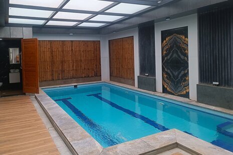 ویلای مدرن استخر آبگرم سه خواب مستر کردان