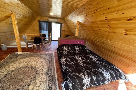 کلبه سوئیسی تکخواب جکوزی دار آیهان در ماسال