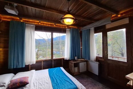 کلبه 25 متری دو نفره ی ماه تی تی در تنکابن