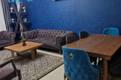 آپارتمان مبله تکخواب طبقه 1 در شهرک صدف