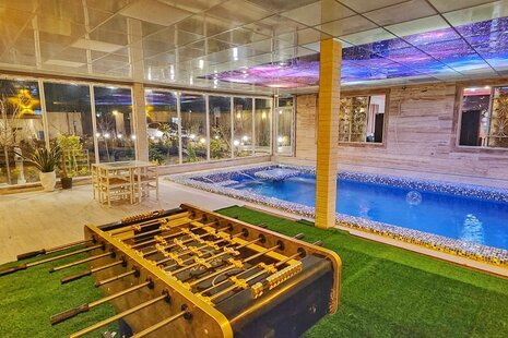 ویلا تکخواب استخردار مبله در شهریار