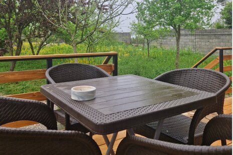 کلبه سوئیسی تک خواب بمانی در رضوانشهر