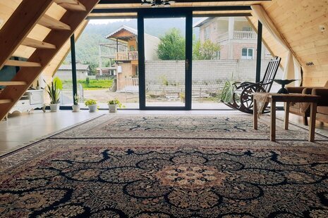 کلبه سوئیسی دوبلکس دوخواب ساسان در اسالم